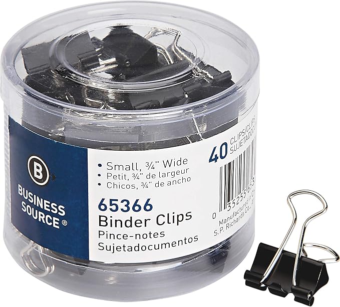 Business Source Standard Binder Clip (65366)