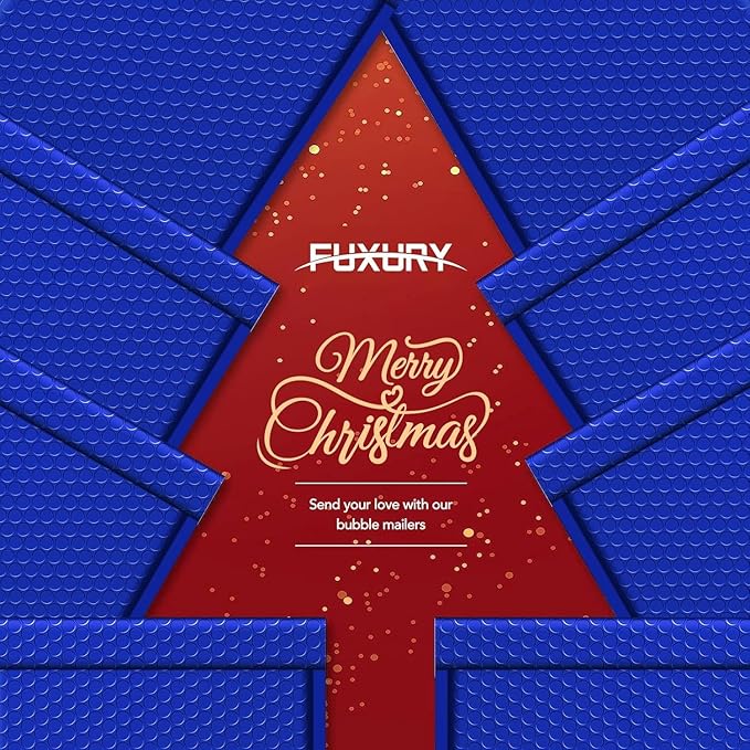 Fuxury Large Bubble Mailers 10.5x16" 250 Pack Royal Blue Self Seal Padded Envelopes Bulk Waterproof Mailing Envelopes Bubble #5 Cushioning Padded Mailers for Small Business Packaging