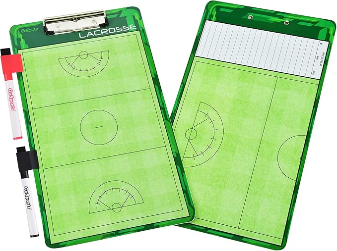 GoSports Premium Dry Erase Coaches Clipboards – Basketball, Baseball, Football, Soccer, Hockey, Volleyball, Lacrosse