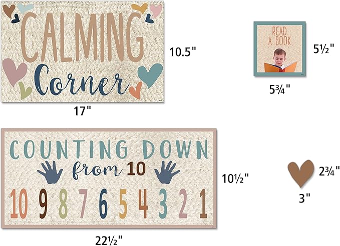 Teacher Created Resources Everyone is Welcome Calming Corner Bulletin Board (TCR7118)