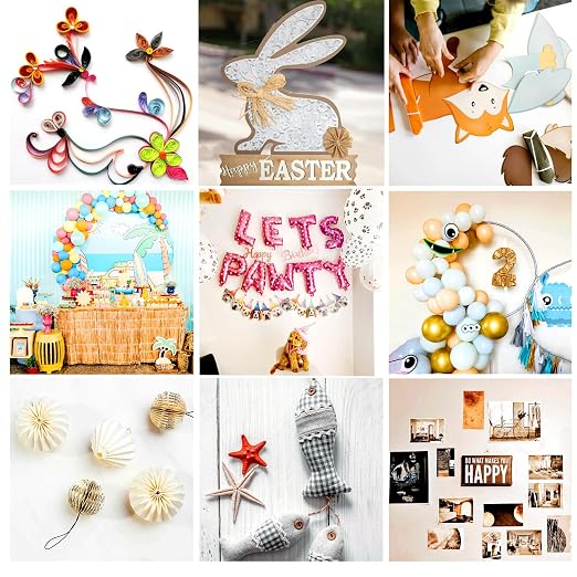 480 Pcs Gel Glue Dots, Double Sided Sticky Dots Clear, Removable Adhesive Dots, Sticky Tack, Museum Putty Stick, Mounting Putty for Balloons Crafts DIY Festival Party Decoration