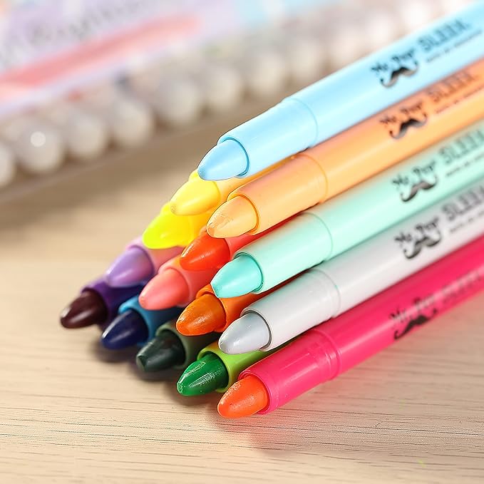 Mr. Pen- No Bleed Gel Highlighters, Assorted Colors, 16 Pack | Bible Highlighters and Pens No Bleed, Bible Markers for Study, Journaling, School Supplies and Accessories