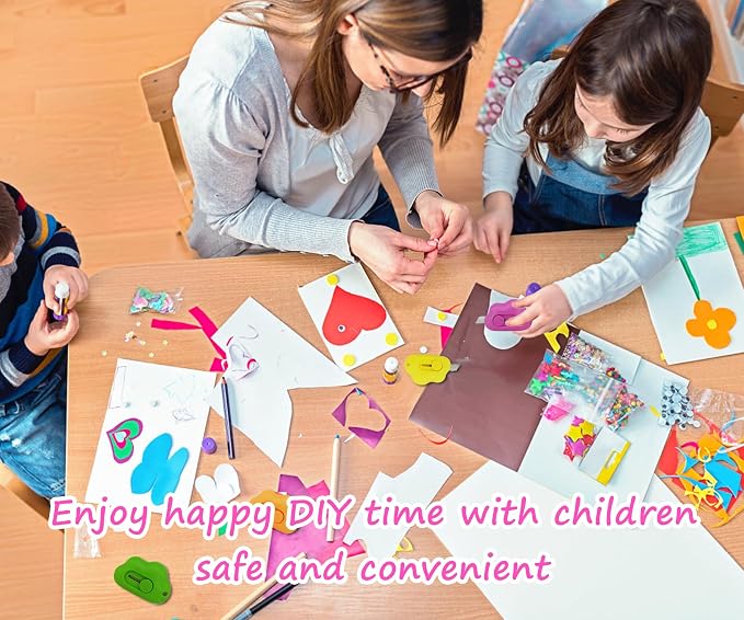 Cloud Box Cutter Retractable, 6Pcs Mini Utility Knife Letter Opener Envelope Slitter, Small Package Opener Paper Cutters with Keychain Hole for Office Home School Stationery DIY Crafts Rainbow Color