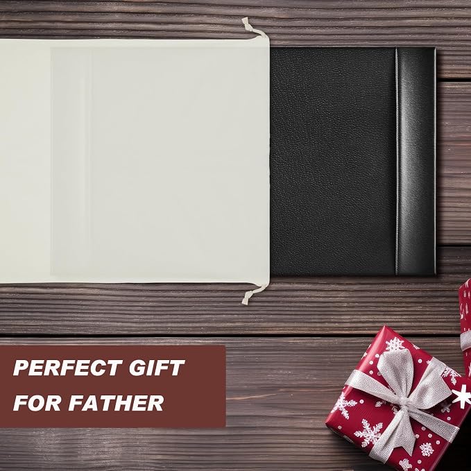 Leather Desk Pad Protector with Side Rails, Executive Office Desk Mat for Home Workspace, Writing Surface, Mouse & Keyboard Pad, Elegant Gift for Men Dad Husband(Black,30 x 18 Inch)