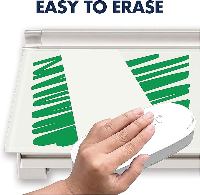 Quartet Glass Board Dry Erase Markers, Premium, Fine Tip, Assorted Colors, 4 Pack (79555)