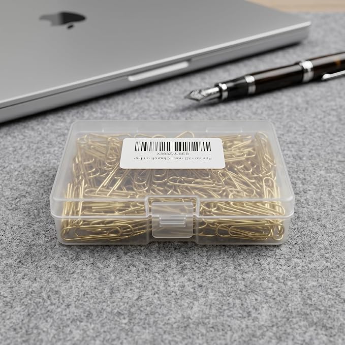 300 PCS Gold Paper Clips, Durable and Rustproof, Great for Office School Organizing (1.1 inch)