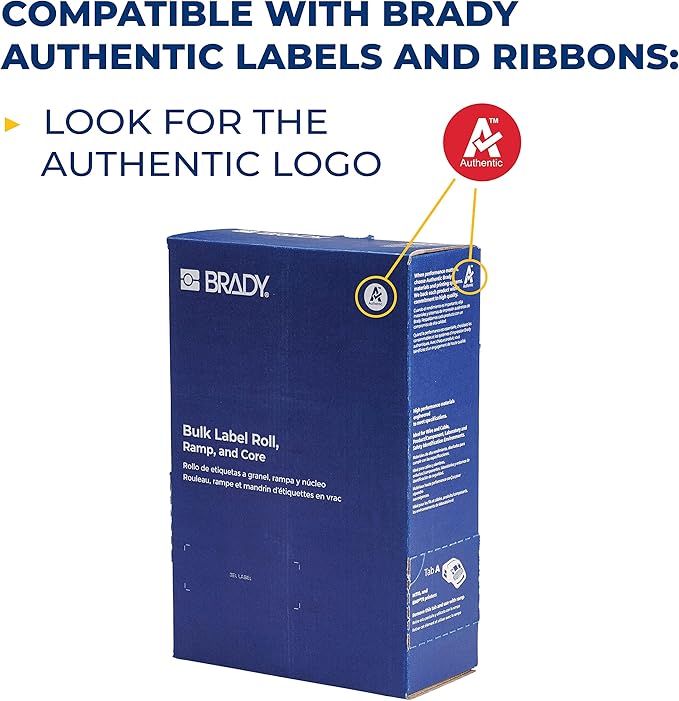 Brady M710 Bluetooth & Wi-Fi Portable Label Printer with Hard Case (M710-WB-KIT). Fastest, Most Advanced Portable Printer That Prints on The Toughest Labels.