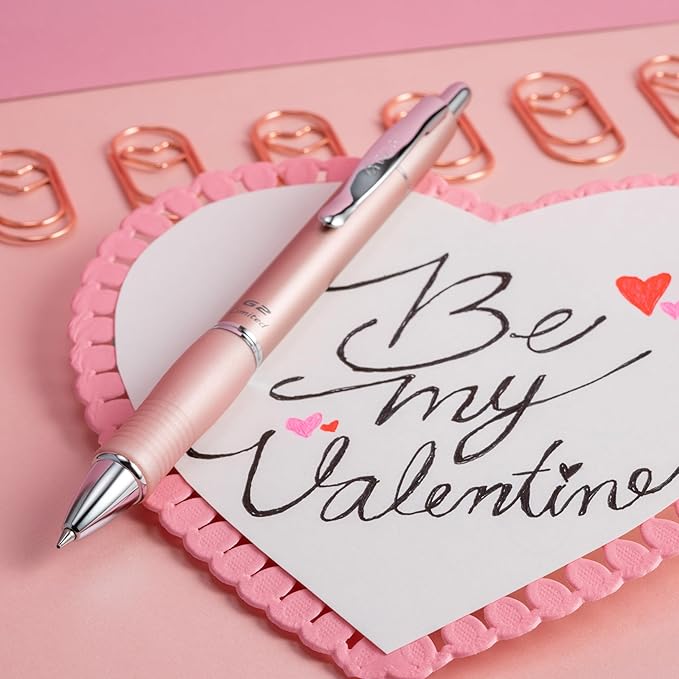 PILOT G2 Limited Gel Pen, Rose Gold Barrel, 0.7 mm, Black Ink, Single Pen