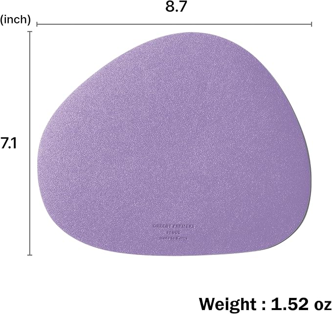 Mouse pad, Non-Slip Washable Waterproof Computer Mouse pad (Lavender Purple)