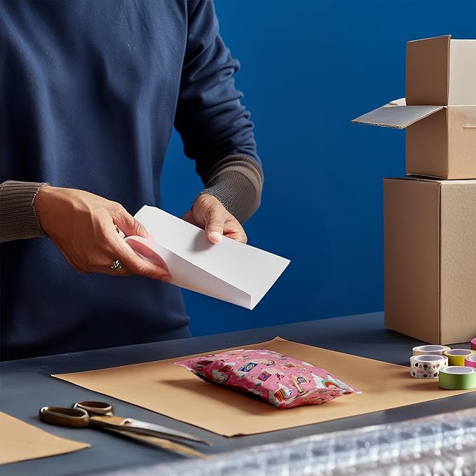 Pro Supply Global Llamas Designer Self-Seal Bubble Mailers Padded - 4"x8" (20 Pieces) - A Colorful Shipping Envelopes Bags for Small Items Packaging, Mailing, Gifts, Documents, Crafts and Accessories.