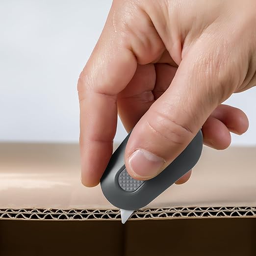 Slice Box Cutter, Heavy Duty Utility Knife, Safe Ceramic Blade Lasting 11x Longer than Metal, Stone, Combo Pack