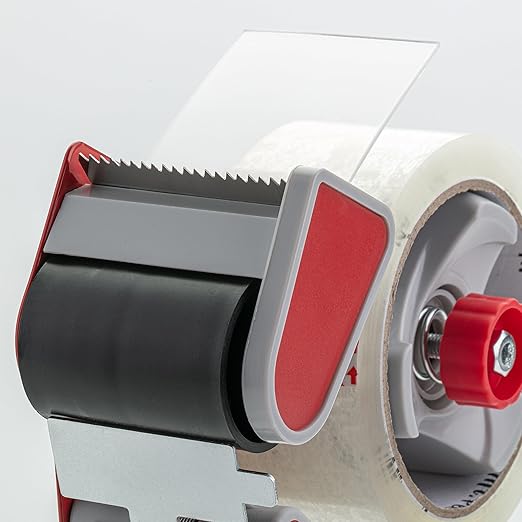 Mr. Pen- Heavy Duty Packing Tape Dispenser Gun, 2 Inch | 4 Pack with 4 Clear Tape Rolls, Handheld Tape Gun for Moving, Shipping, Sealing Boxes & Packaging