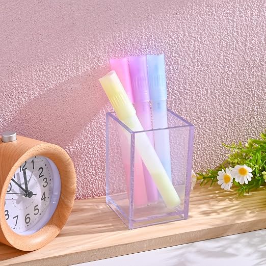 Temiary 4 Pcs Glue Stick Pen, Glue Tape Pens for Scrapbooking (Rainbow) | Card Making Journaling Scrapbooking School Office Supplies
