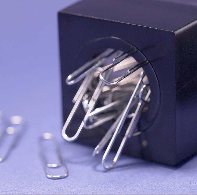 Mr. Pen- Silver Paper Clips, 450 pcs, 1", 1-1/4", 2" | Zinc Galvanized Silver Paper Clips with Storage Box, Large and Small for Office, School, DIY, Binder Clips