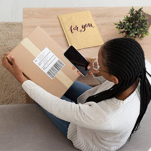 Kraft Bubble Mailers 12.5 x 18 Inch Natural Brown, Padded Envelopes Self Seal, Pack of 500, Bubble Lined Kraft Paper Mailing Envelopes for Shipping