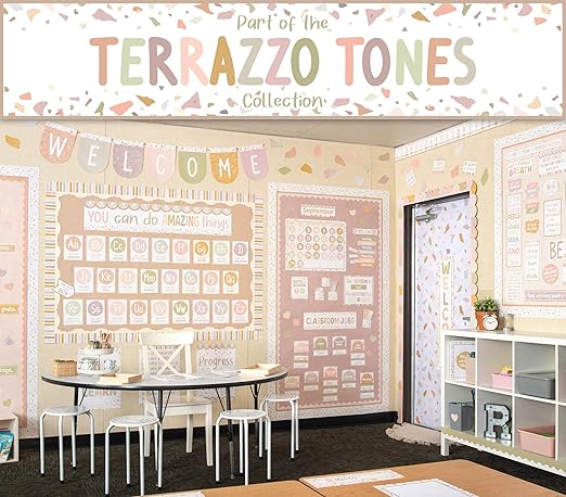 Teacher Created Resources Terrazzo Tones Better Than Paper® Bulletin Board Roll (TCR77439)