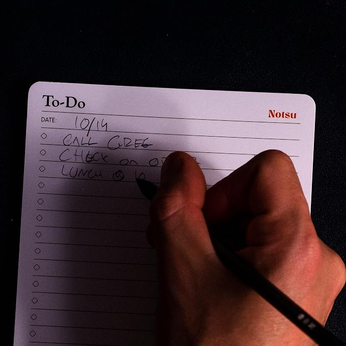 To Do List Notepad 2pk Daily Desk To Do List 50 Sheets, 5.5” x 8.5” | Premium Thick Paper 120g | Daily Desk To Do List Pad | 50 Sheets, 5.5” x 8.5”