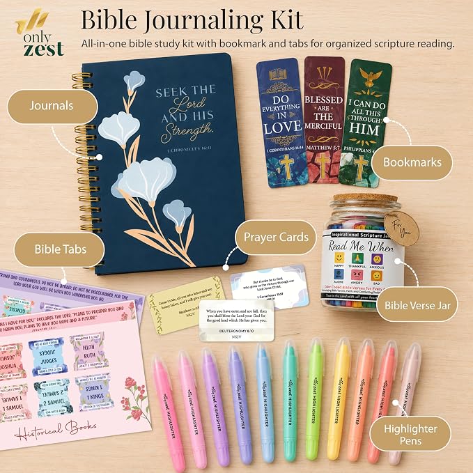 10 Pack Bible Safe Highlighters - Pastel Color, Wax Highlighters | No Bleed, Scripture Markers for Journaling, Study Accessories and School Supplies