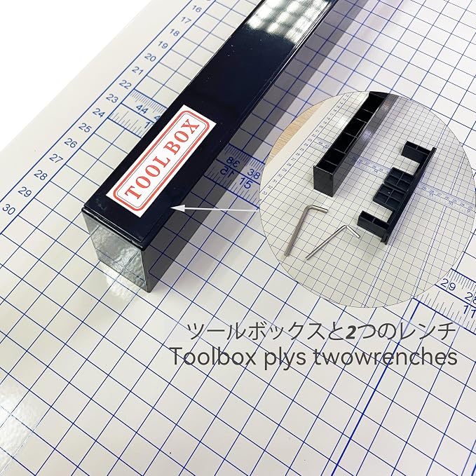 HFS(R) Heavy Duty Guillotine Paper Cutter 400 Sheet Capacity | Solid Steel Construction (A3-17'' paper cutter)