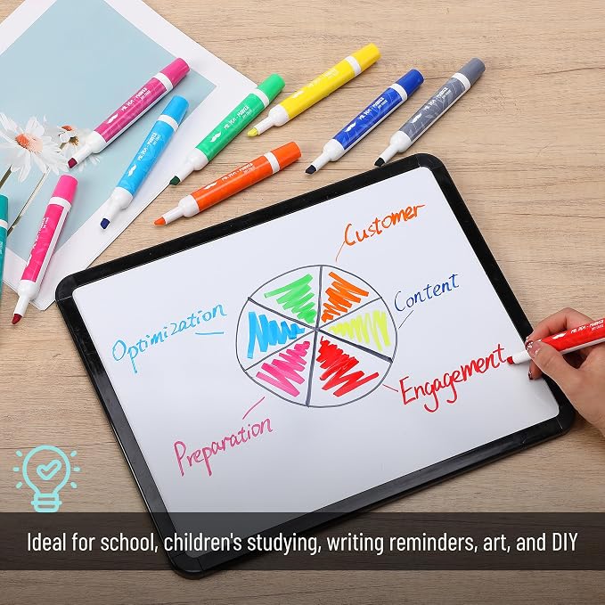 Mr. Pen- Dry Erase Markers, 36 Pack, Assorted Colors, Low Odor Ink | Chisel Tip, Bulk White Board Markers Dry Erase, Ideal for Classroom, Back to School Supplies, Teachers, Office