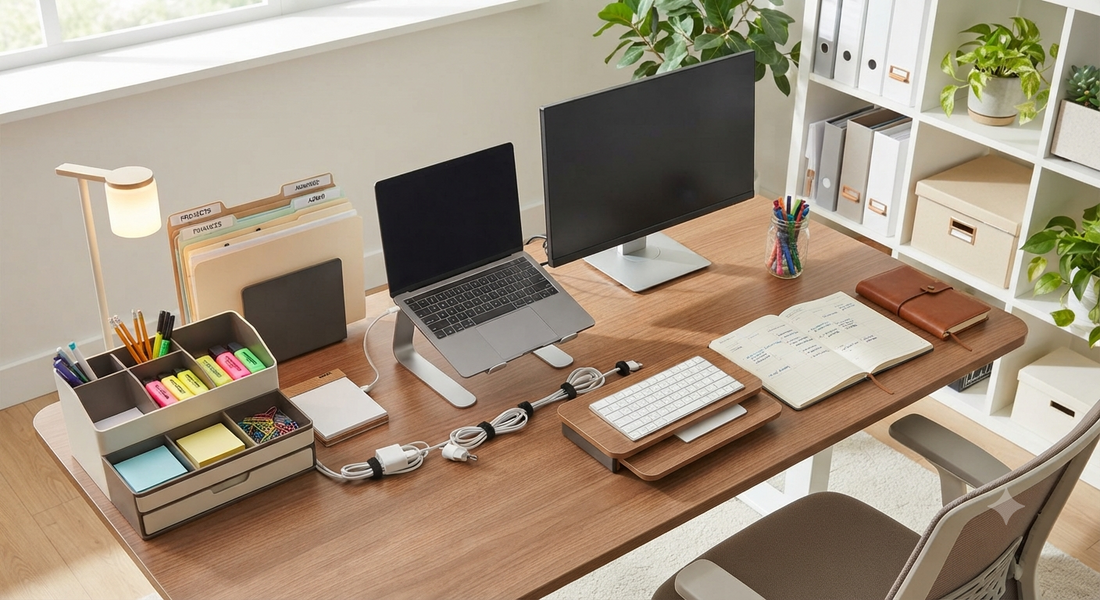 Office Essentials for a More Organized and Productive Workspace