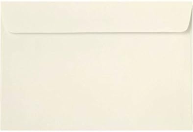 LUXPaper 6 x 9 Booklet Envelopes | Natural | 70lb. Text | 250 Qty