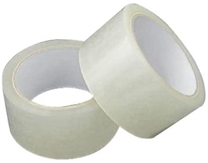 24 Rolls Clear Carton Shipping Box Sealing Packing Tape, 3" x 110 Yards 330' Ft, Heavy Duty Transparent Tape, Designed for Office, Home or Commercial Use
