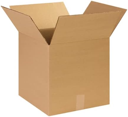 Secure Seal - 14x14x14 Pack of 100 Corrugated Cardboard Packing Shipping Mailing Moving Carton Boxes