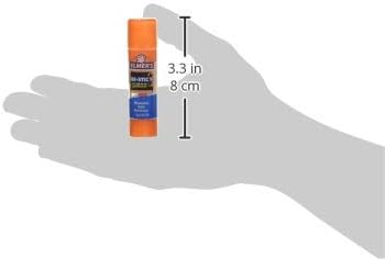 Elmer's Disappearing Purple (6g) and Clear Re-Stick School Glue Sticks (8g), Washable, 6 Grams, 7 Count