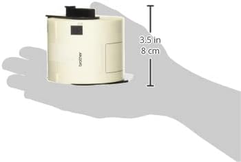 Brother Genuine DK-12023PK Die-Cut Shipping Paper Labels, Long Lasting Reliability, 300 Labels Per Roll, (3) Rolls per Box, White (DK12023PK)