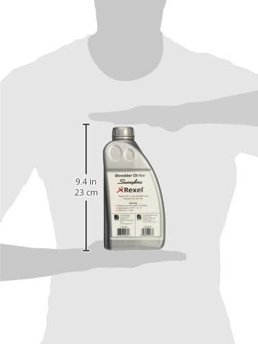 GBC Shredder Oil, for Self Oil TAA Compliant Shredders, 1 Liter, 2.55 Pounds (1753190)