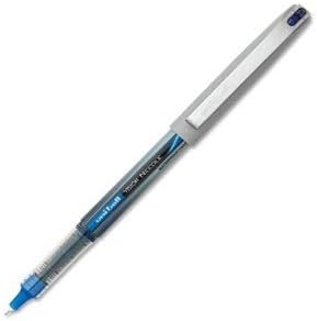 uni-ball uniball Vision Needle Rollerball Pens with 0.7mm Fine Point, Blue, 12 Count