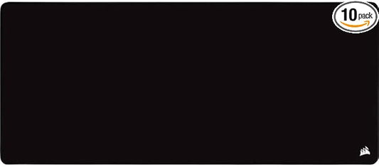Corsair MM350 PRO Extended XL Premium Spill-Proof Cloth Gaming Mouse Pad – 36.6” Width x 15.7” Height Surface – Black,(Pack of 10)
