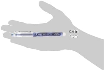PILOT Precise P-700 Gel Ink, Extra Fine Point 0.5mm, Blue Ink Pens, 12-Pack