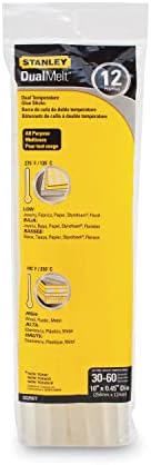Stanley Hand Tools GS25DT Dualtemp Glue Stick 12 Count