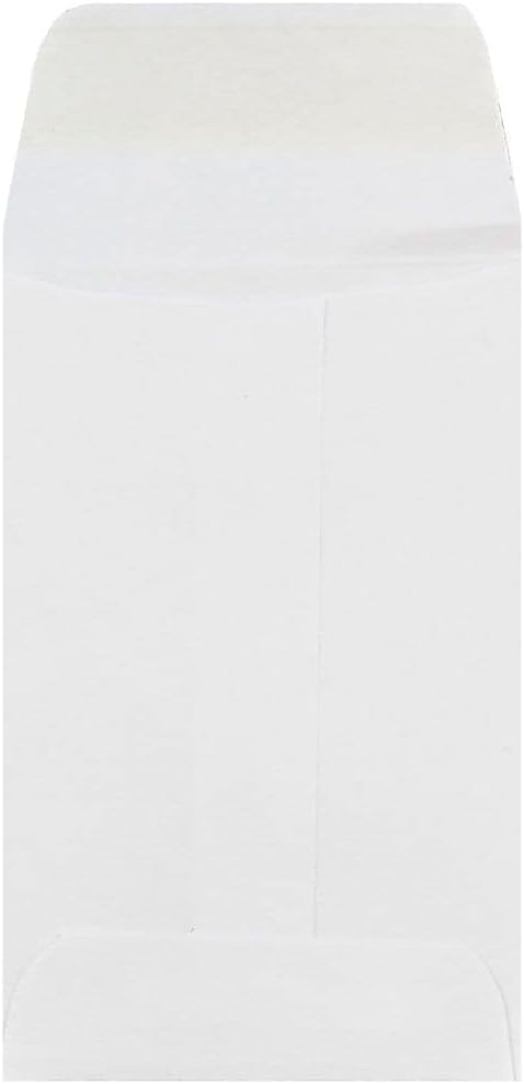 JAM PAPER #1 Coin Business Envelopes - 2 1/4 x 3 1/2 - White - 50/Pack