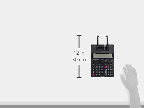 Casio HR-170RC Printing Calculator – 12-Digit Display | 2-Color Print, Reprint & Correction | Ideal for Bookkeeping, Accounting & Tax Work