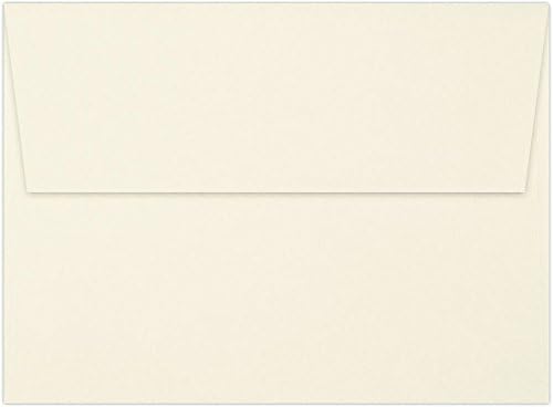 LUXPaper A7 Invitation Envelopes | 5 1/4" x 7 1/4" | Natural | 70lb. Text | 50 Qty