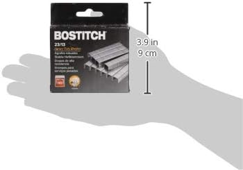 Bostitch Office 1913 Heavy Duty 23/13 Staples, 100 Sheet Capacity (Box of 1,000) (Pack of 12)