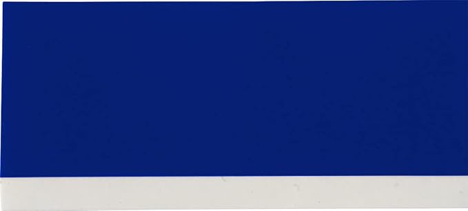 Brady Authentic (M21-375-595-BL) All-Weather Vinyl Label for Indoor/Outdoor ID, Lab and Equipment Labeling, White on Blue- For M210, M210-LAB, M211, BMP21-PLUS and BMP21-LAB Printers, .375" W, 21' L