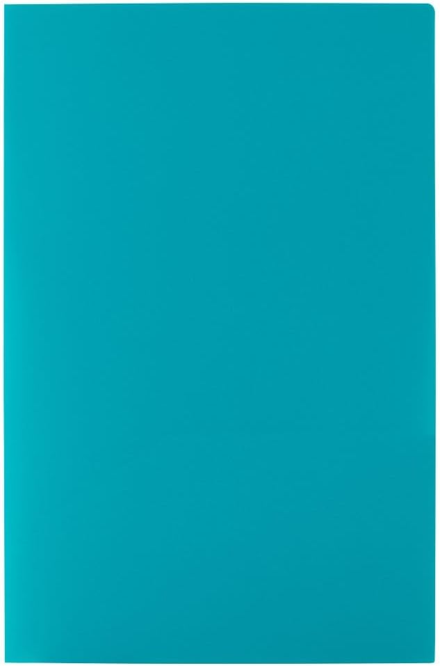 JAM PAPER A4 Heavy Duty Plastic 2 Pocket Presentation Folders - Assorted Fashion Colors - 6/Pack