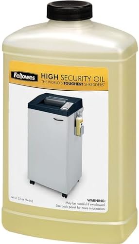 Fellowes 32Oz Hs Shredder Oil 4/Ctn