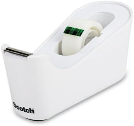 3m C18MX C18 Desktop Dispenser, 1 Core, White