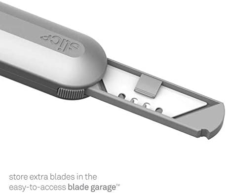 Slice Metal-Handle, 1 Utility Knife, Manual Blade Stays in Position