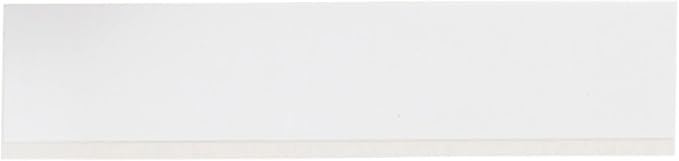 Brady Authentic (M21-375-595-WT) All-Weather Vinyl Label for Indoor/Outdoor ID, Lab and Equipment Labeling, Black on White- For M210, M210-LAB, M211, BMP21-PLUS and BMP21-LAB Printers, .375" 21' L