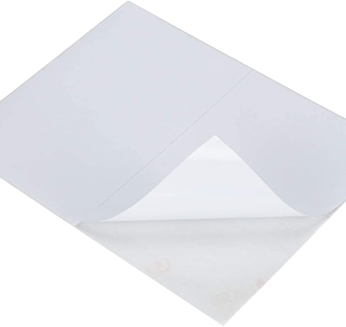 L LIKED 200 Labels Self Adhesive Shipping Labels 8.5" x 5.5" Stickets Paper for Laser & Inkjet Printers -100 Sheets