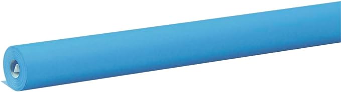 Fadeless Bulletin Board Paper, Fade-Resistant Paper for Classroom Decor, 24” x 60’, Brite Blue, 1 Roll