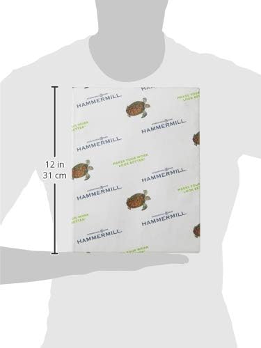 Hammermill Colored Paper, 24 lb Ivory Printer Paper, 8.5 x 11 - Made in the USA, Pastel Paper, 104406R - 1 Ream (500 Sheets)