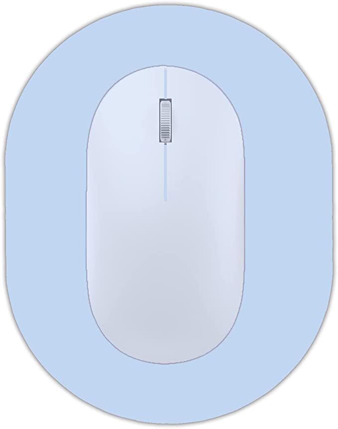 Small Mouse Pad, Mini Mouse Pad, Portable Waterproof with Anti-Slip Base,Blue 5x7 Inch