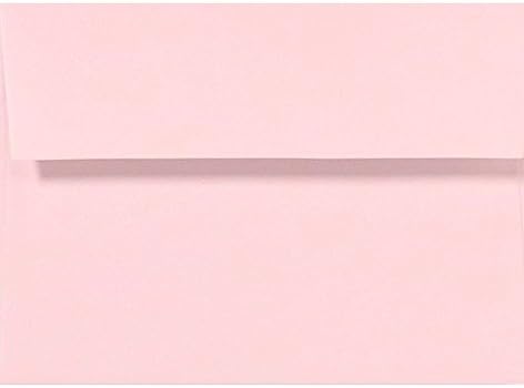 LUXPaper A7 Invitation Envelopes | Peel & Press | 5 1/4" x 7 1/4" | Candy Pink | 80lb. Text | 500 Qty